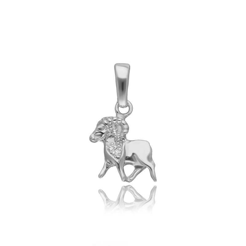 SREBRNA ZAWIESZKA BARAN ZNAK ZODIAKU