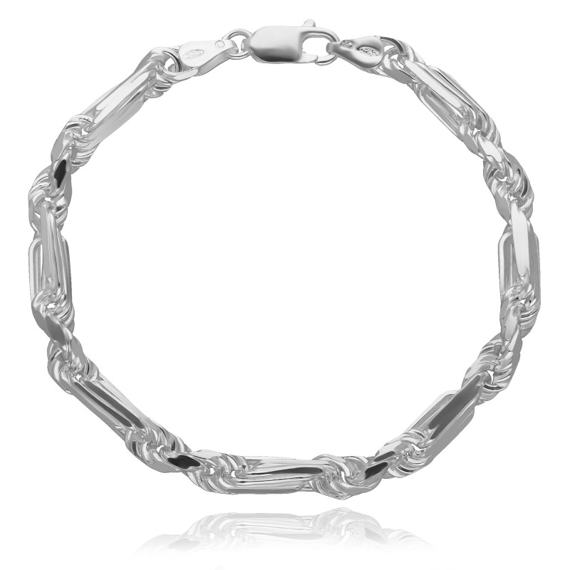 SREBRNA BRANSOLETKA FIGARO CORDA KORDA FCRD11