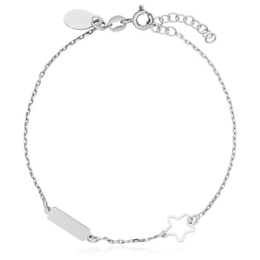 SREBRNA BRANSOLETKA...