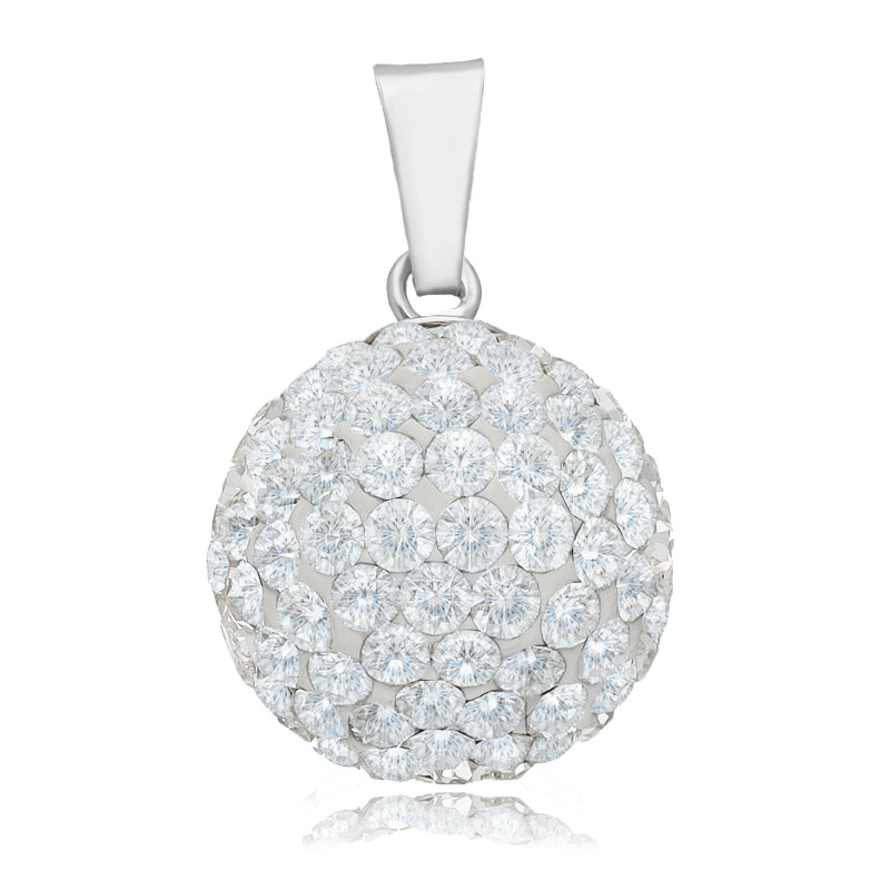 SREBRNA KULKA SWAROVSKI ELEMENTS 16