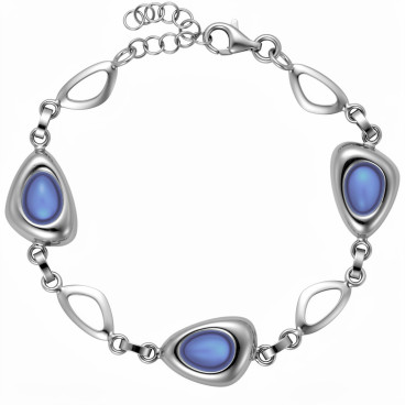 SREBRNA BRANSOLETKA Z...