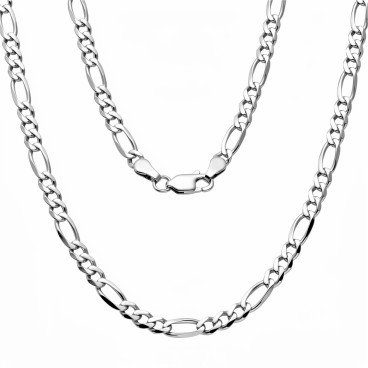 SREBRNY ŁAŃCUSZEK FIGARO...