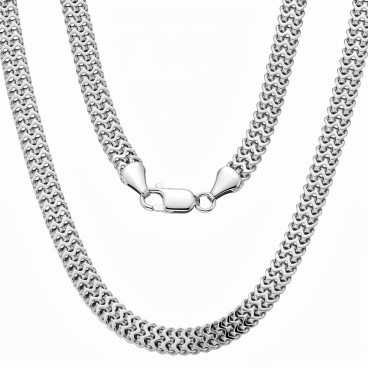 SREBRNY ŁAŃCUSZEK PANCERKA...