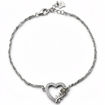 SREBRNA BRANSOLETKA...