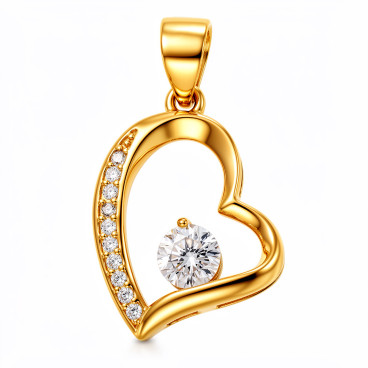 SREBRNA POZŁACANA ZAWIESZKA...