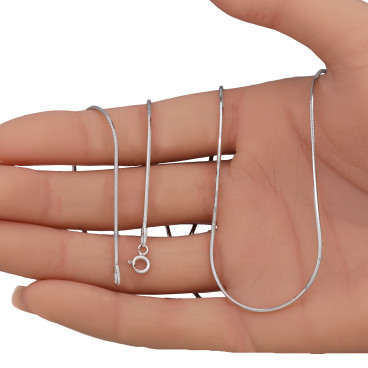 SREBRNY ŁAŃCUSZEK LINKA...