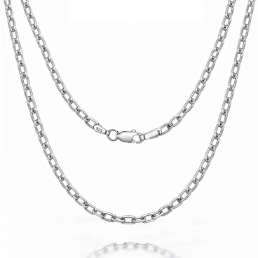 SREBRNY ŁAŃCUSZEK DAMSKI...