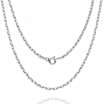 SREBRNY ŁAŃCUSZEK DAMSKI...