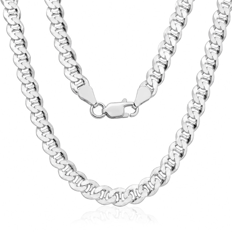 SREBRNY ŁAŃCUSZEK GUCCI MARINA M12