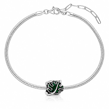 SREBRNA ZAWIESZKA BEADS...