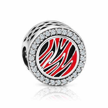 SREBRNA ZAWIESZKA BEADS...