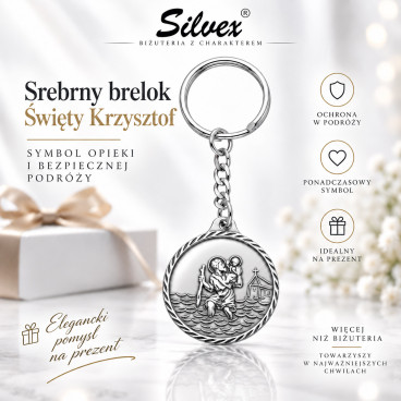 SREBRNY BRELOK BRELOCZEK...