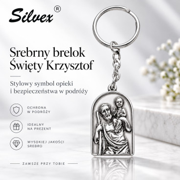SREBRNY BRELOK BRELOCZEK...