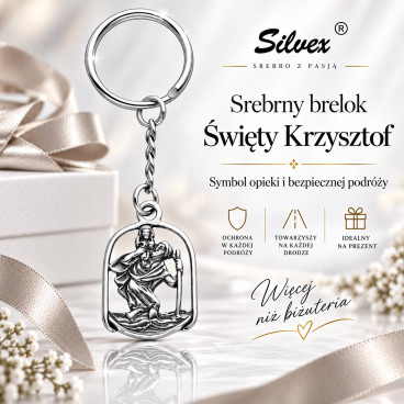 SREBRNY BRELOK BRELOCZEK...